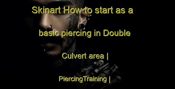 Skinart How to start as a basic piercing in Double Culvert area | PiercingTraining | PiercingClasses | SkinartTraining-United States